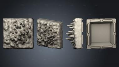 hy ground 1crown s icetites half v2 m stl model for CNC