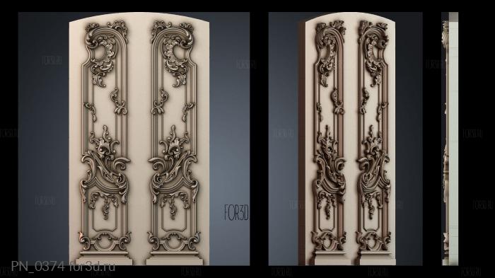 PN_0374 3d stl модель для ЧПУ