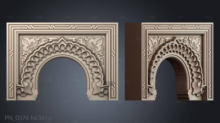 PN_0376 3d stl for CNC