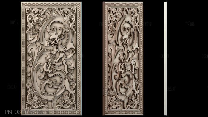 PN_0378 3d stl for CNC