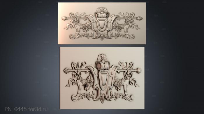 PN_0445 3d stl for CNC