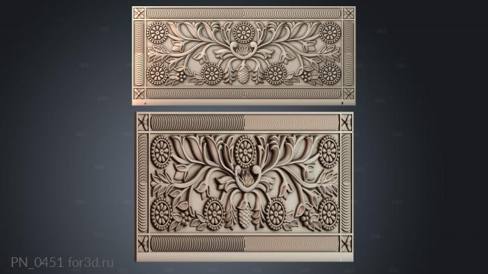 PN_0451 3d stl for CNC