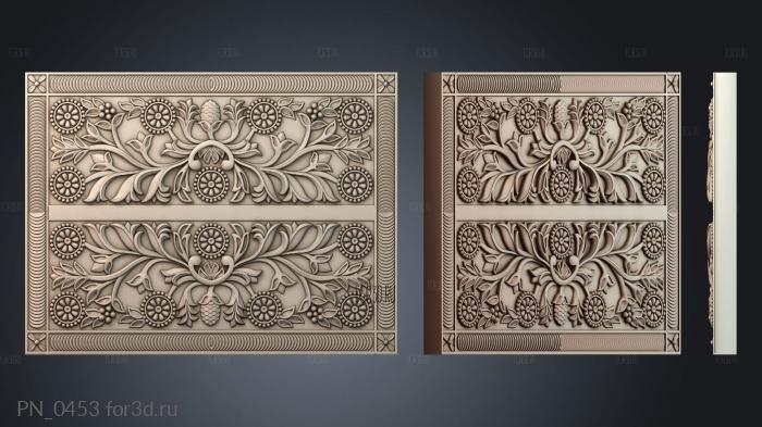 PN_0453 3d stl for CNC