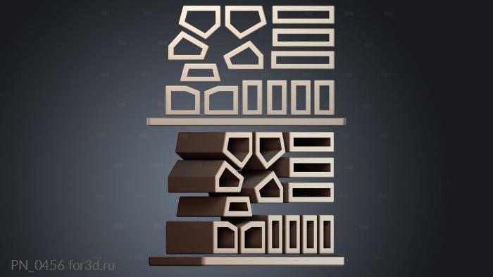 PN_0456 3d stl for CNC