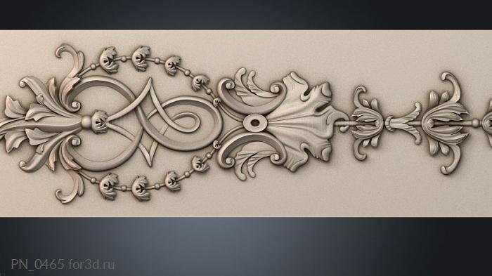 PN_0465 3d stl for CNC