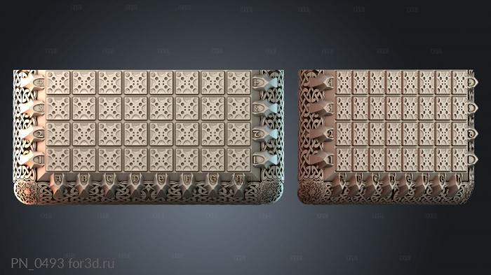 PN_0493 3d stl for CNC