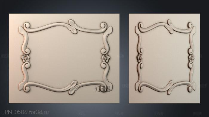 PN_0506 3d stl for CNC