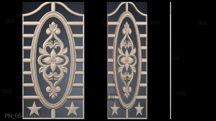 PN_0543 3d stl for CNC