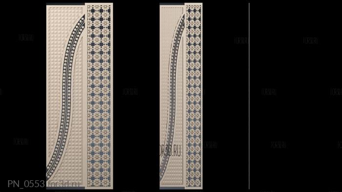 PN_0553 3d stl for CNC