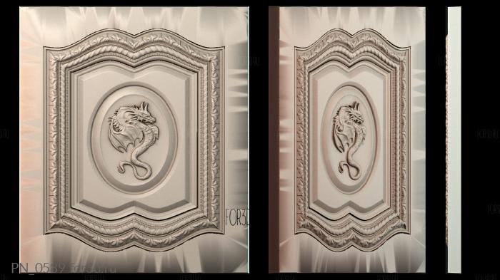 PN_0589 3d stl for CNC