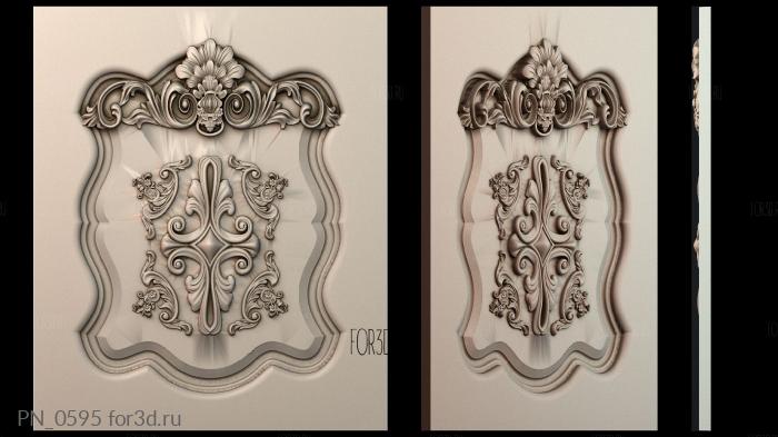 PN_0595 3d stl for CNC