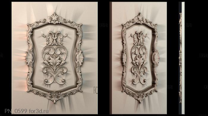 PN_0599 3d stl for CNC