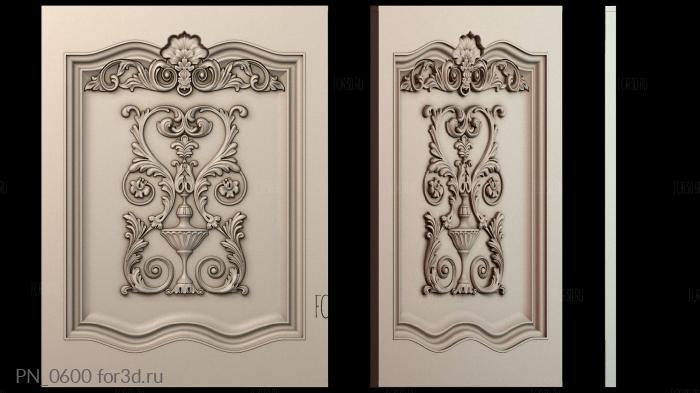 PN_0600 3d stl for CNC