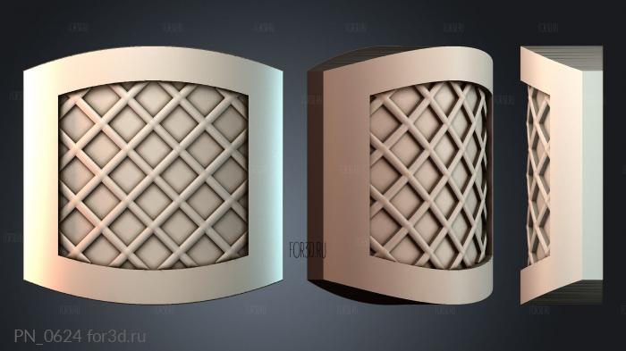 PN_0624 3d stl for CNC