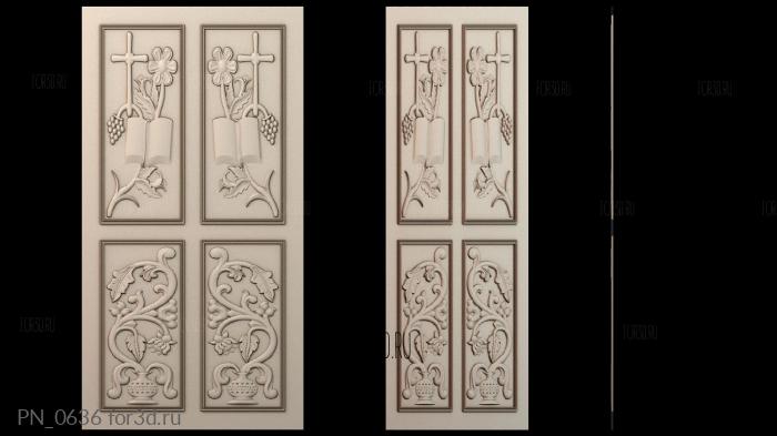 PN_0636 3d stl for CNC