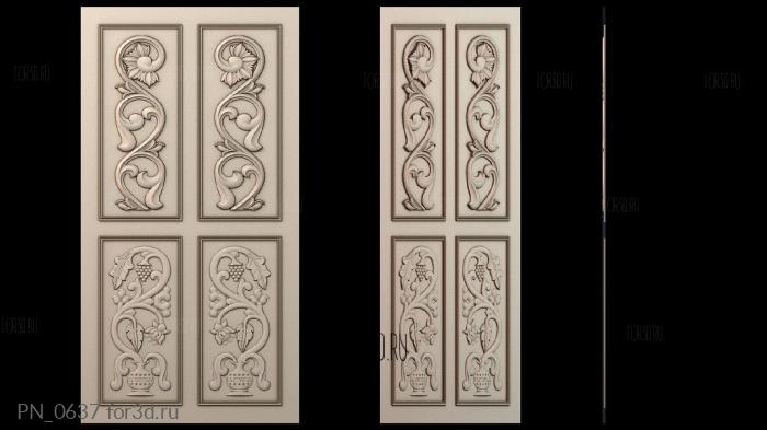 PN_0637 3d stl for CNC