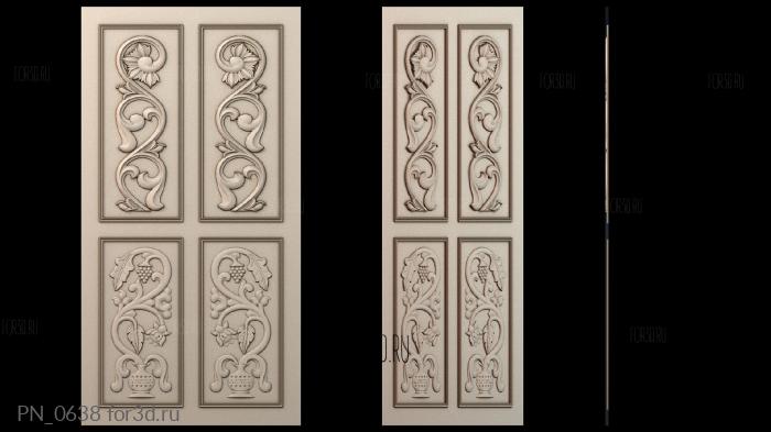 PN_0638 3d stl for CNC