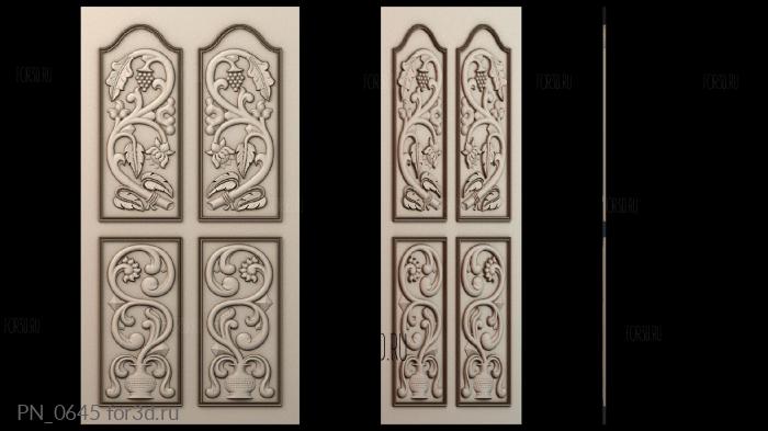 PN_0645 3d stl for CNC