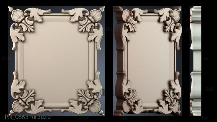 PN_0665 3d stl for CNC