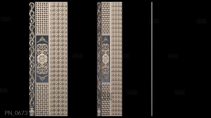 PN_0673 3d stl for CNC