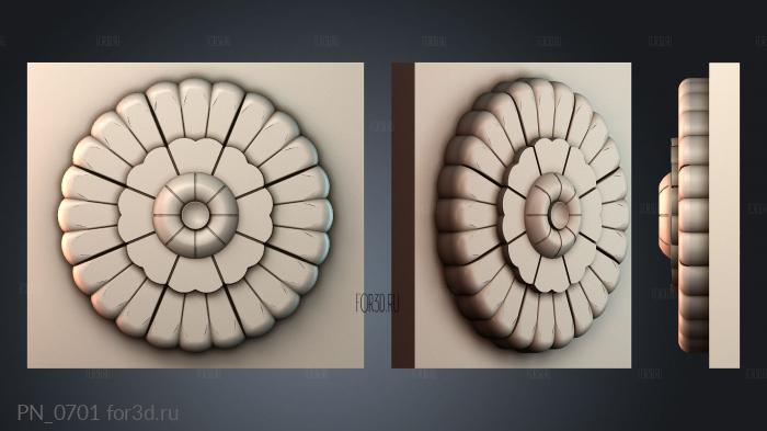 PN_0701 3d stl модель для ЧПУ
