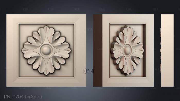 PN_0704 3d stl for CNC