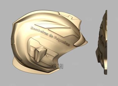 Шлем 3d stl модель для ЧПУ
