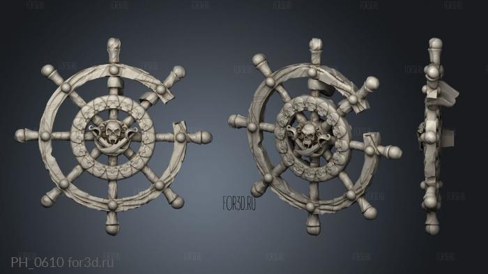 Lost Kingdom Musician Back Deco 3d stl for CNC