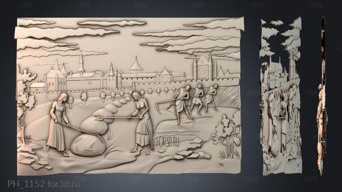 PH_1152 3d stl for CNC