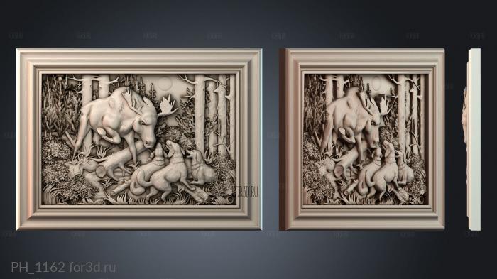 PH_1162 3d stl for CNC