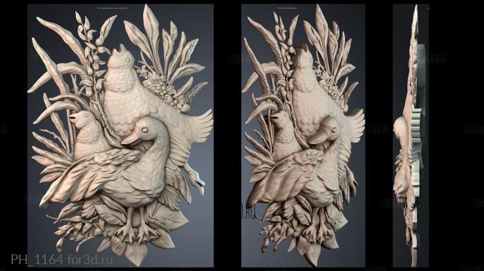 PH_1164 3d stl for CNC