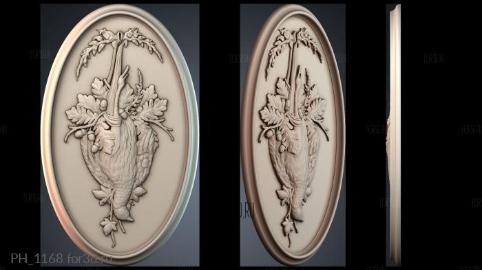 PH_1168 3d stl for CNC
