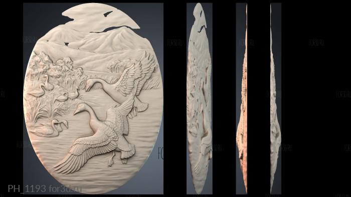 PH_1193 3d stl for CNC