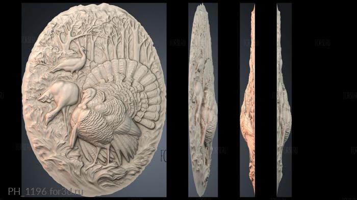 PH_1196 3d stl for CNC