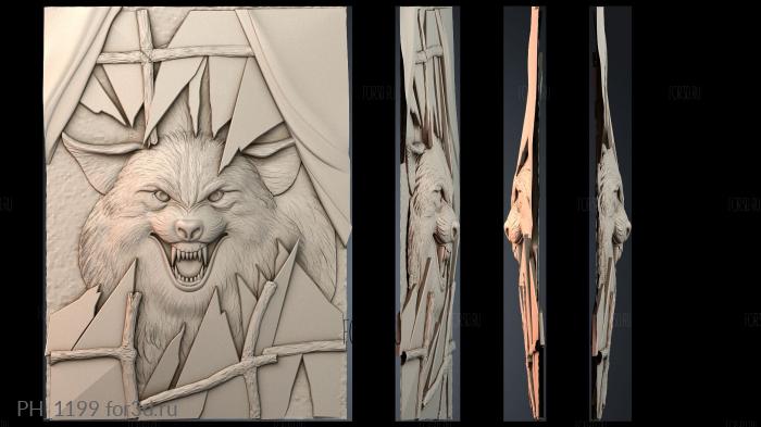 PH_1199 3d stl for CNC