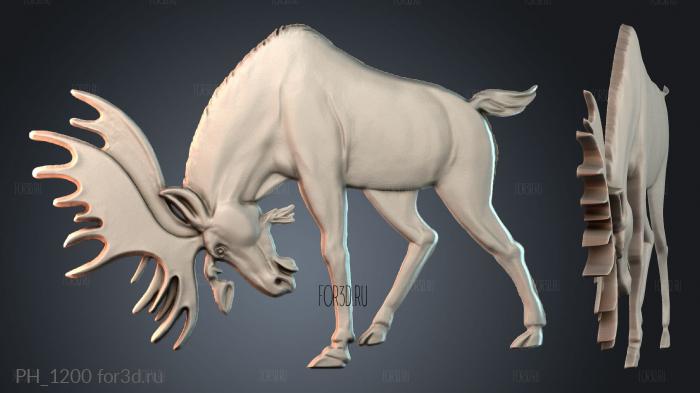 PH_1200 3d stl for CNC