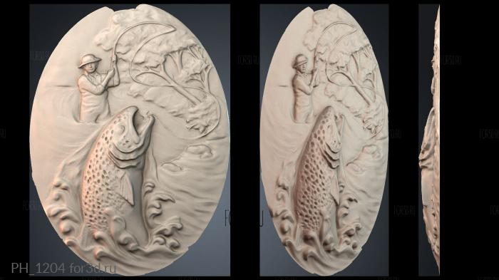 PH_1204 3d stl for CNC