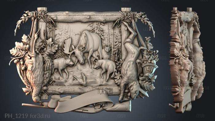 PH_1219 3d stl for CNC