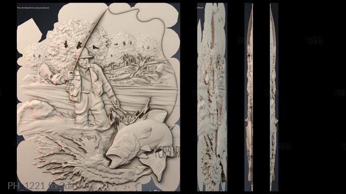 PH_1221 3d stl for CNC