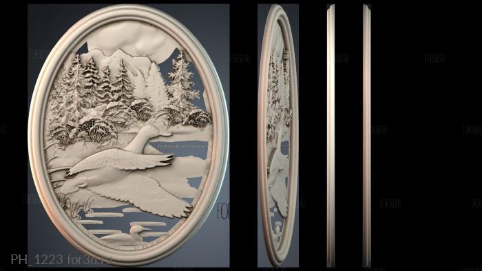 PH_1223 3d stl for CNC