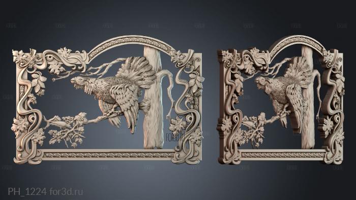 PH_1224 3d stl for CNC