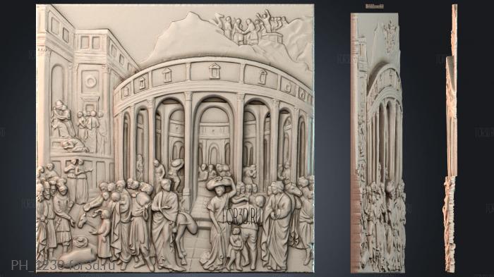 PH_1230 3d stl for CNC