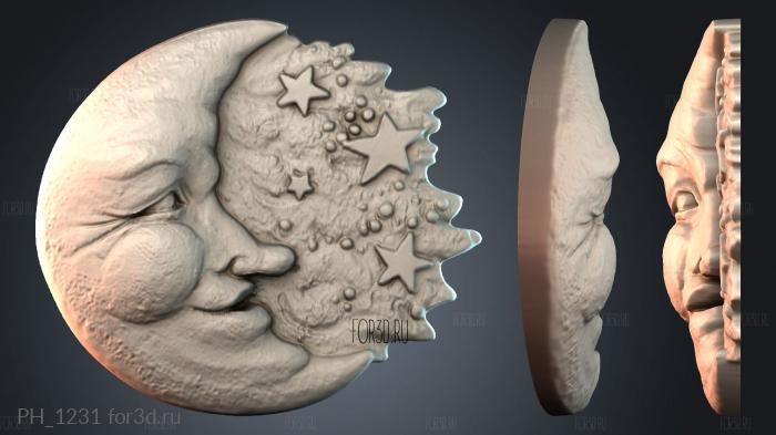 PH_1231 3d stl for CNC