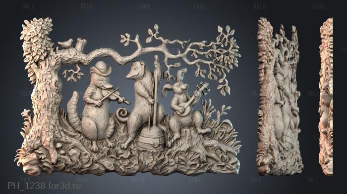 PH_1238 3d stl for CNC