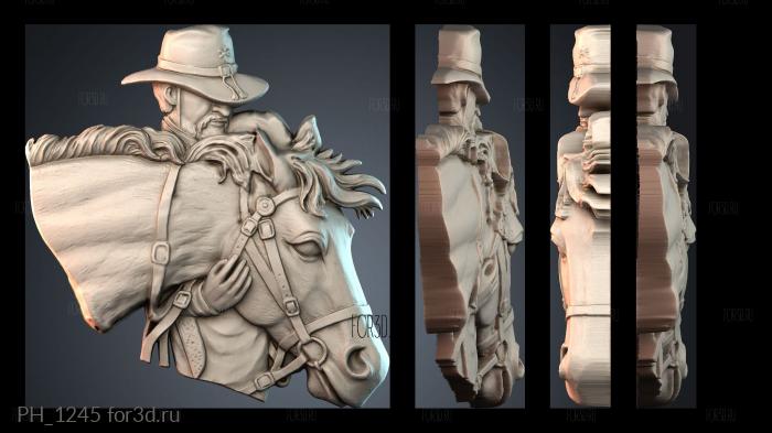 PH_1245 3d stl for CNC