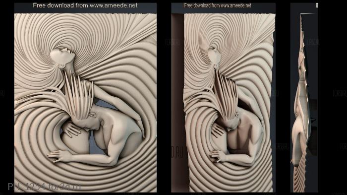 PH_1254 3d stl for CNC