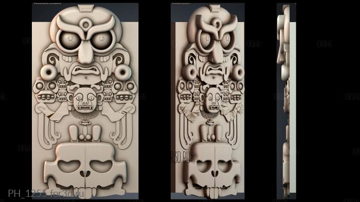 PH_1255 3d stl for CNC