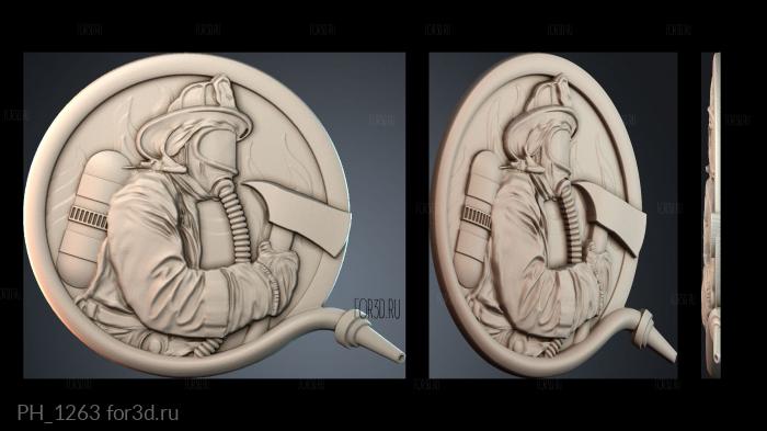 PH_1263 3d stl for CNC