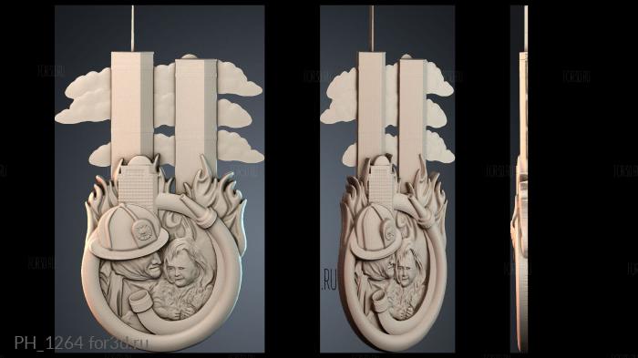 PH_1264 3d stl for CNC