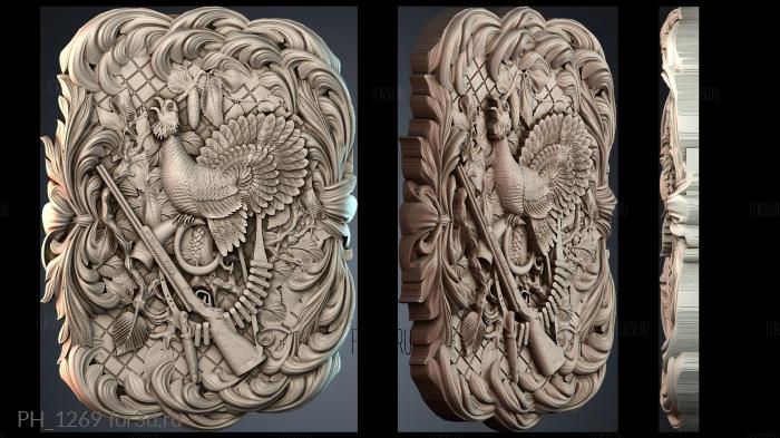 PH_1269 3d stl for CNC